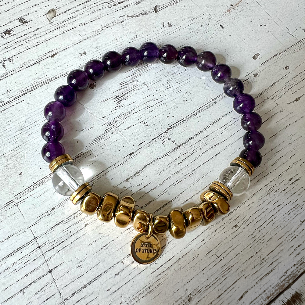 Armband Luminous Amethist